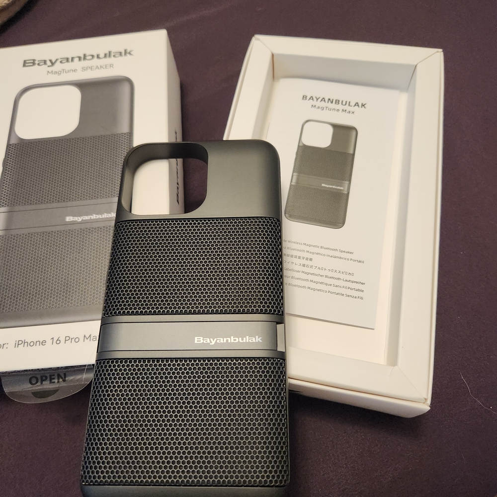 MagTune Max Black Phone Case